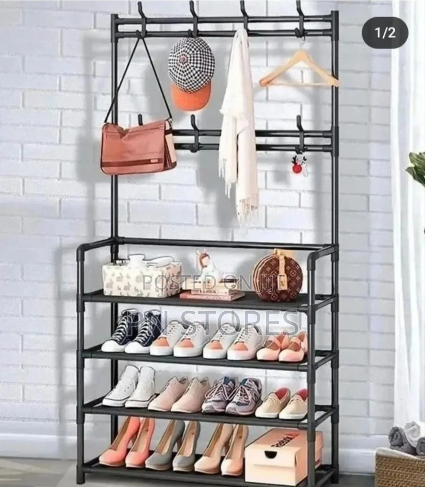 Hat Shoe Rack( for Bag, Cap, Multipurpose Use )--4 Layer