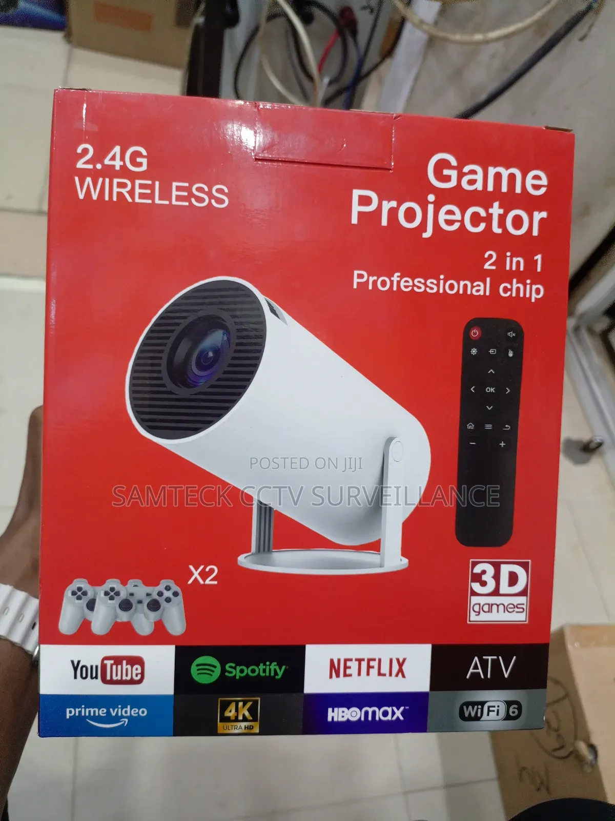 Game Projector 2.4g Wireless