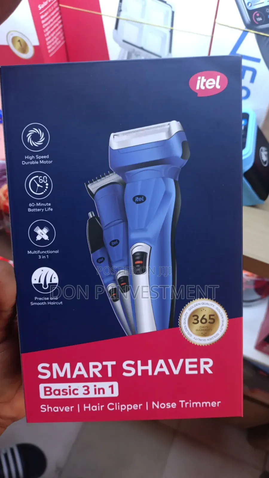 Itel Clippers Smart Shaver Basic 3 in 1