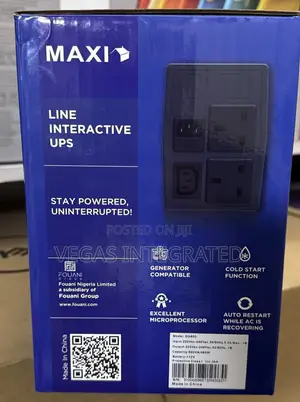 Maxi Ups 800va Led For Home And Offices