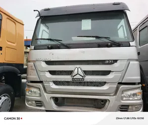 Howo Truck Silver Color 10 Tires