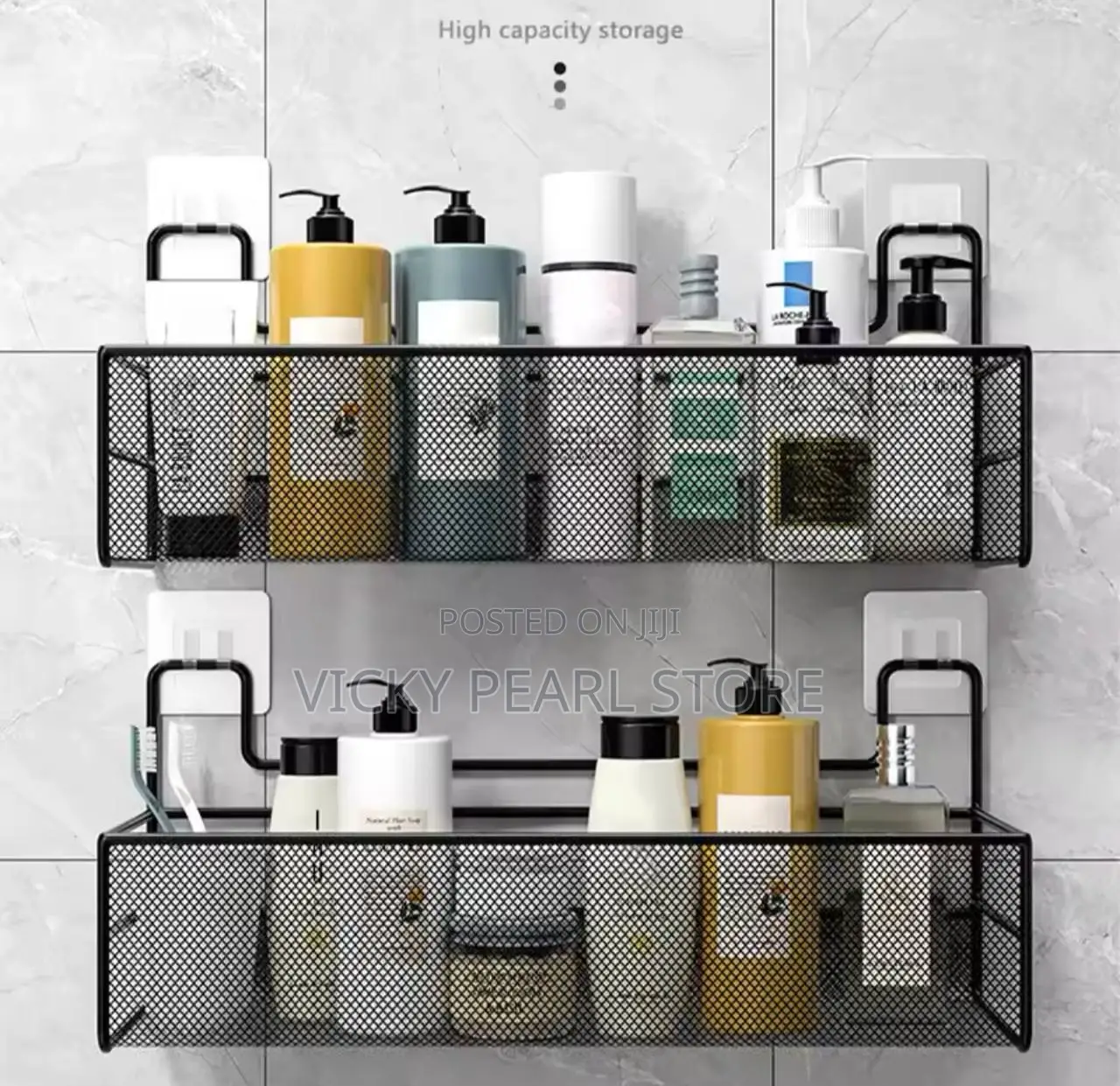 Wall Mounted Bathroom Organizer