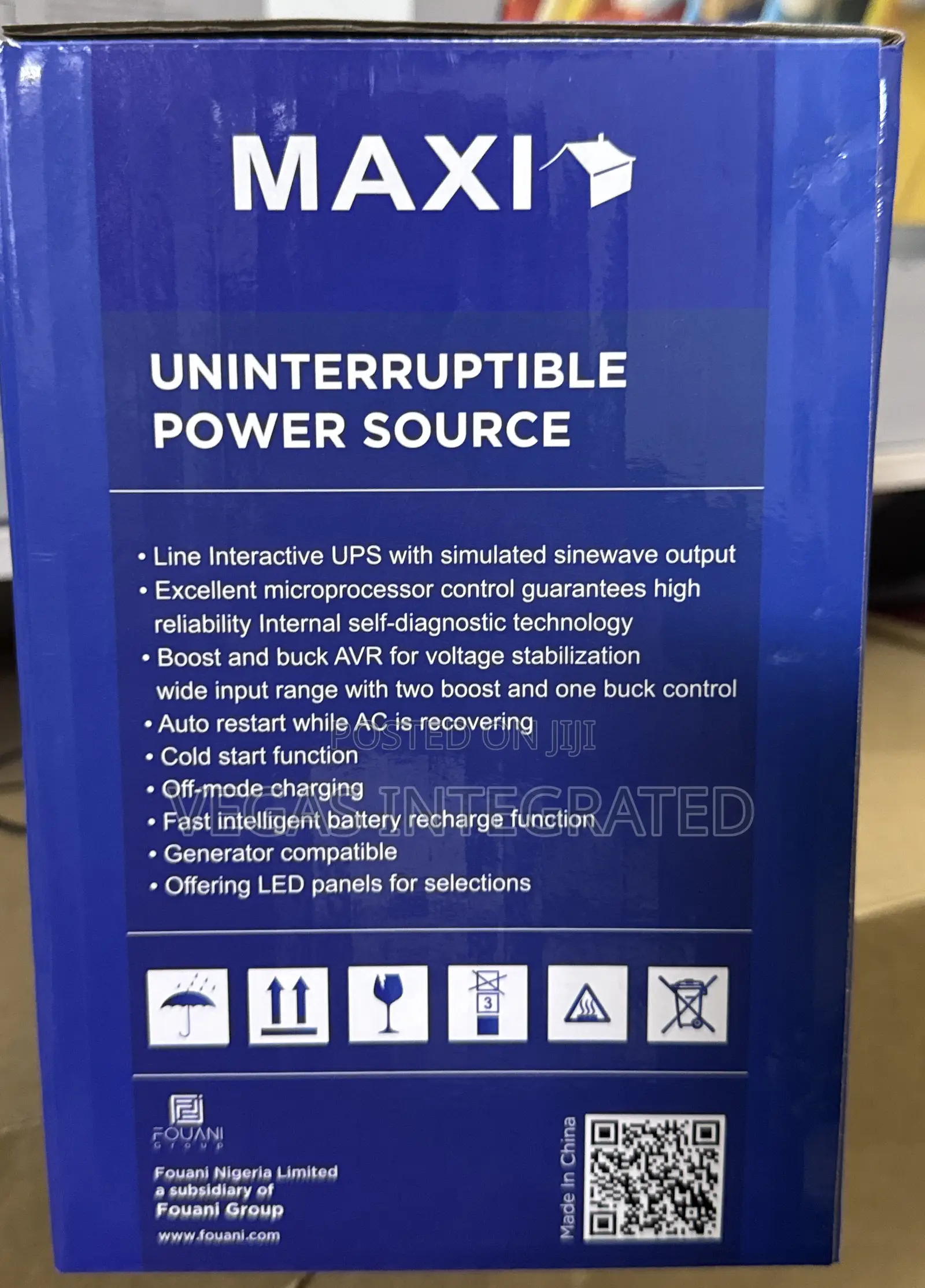 Maxi Ups 600va Led For Home And Offices