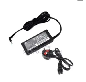 Hp Laptop Charger - Blue Mouth + Power Cord