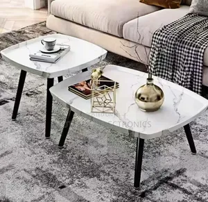 2in1 Nordic Style MDF Wood Top Centre Table With Strong Base