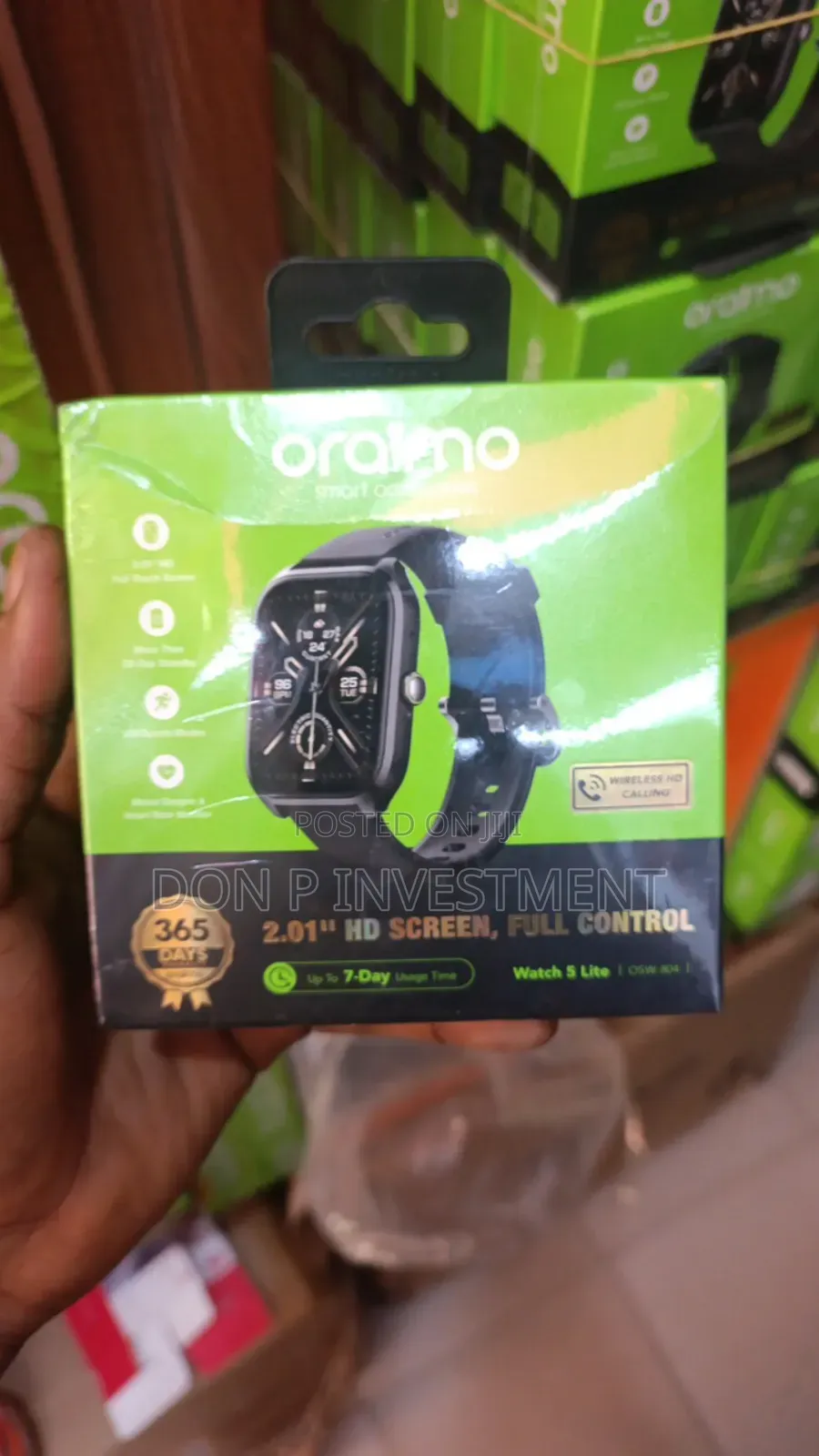 Oraimo Smart Watch 2.01hd Screen