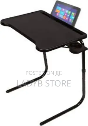 Adjustable Laptop Table With Cup Holder(Chair Not Inclusive)