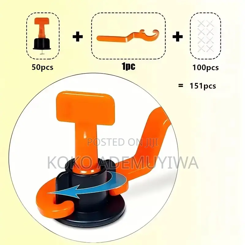 Reusable Tile Leveling System Tools