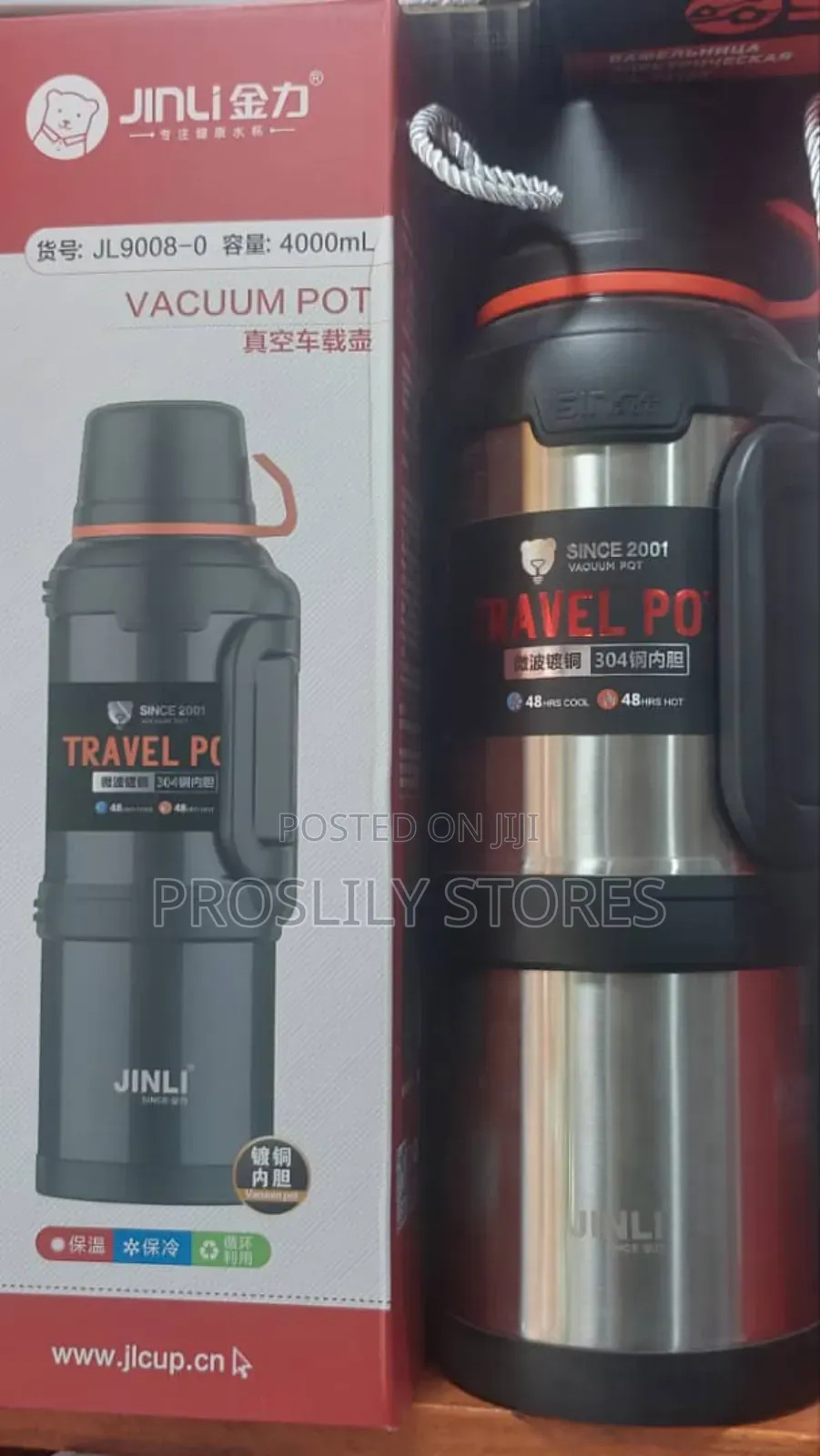 Travel Pot/ Hot Water Flask 4000ml