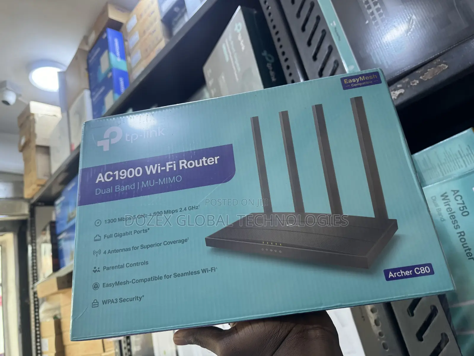 Tp-link Acher C80 Gigabits Ac1900 Router