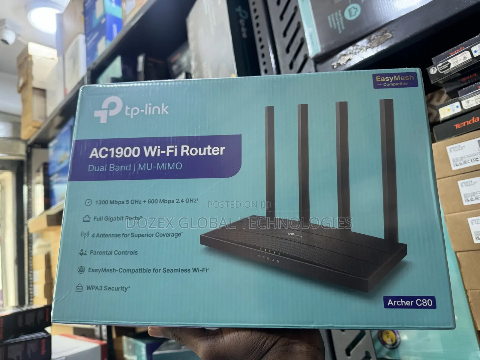 Tp-link Acher C80 Gigabits Ac1900 Router