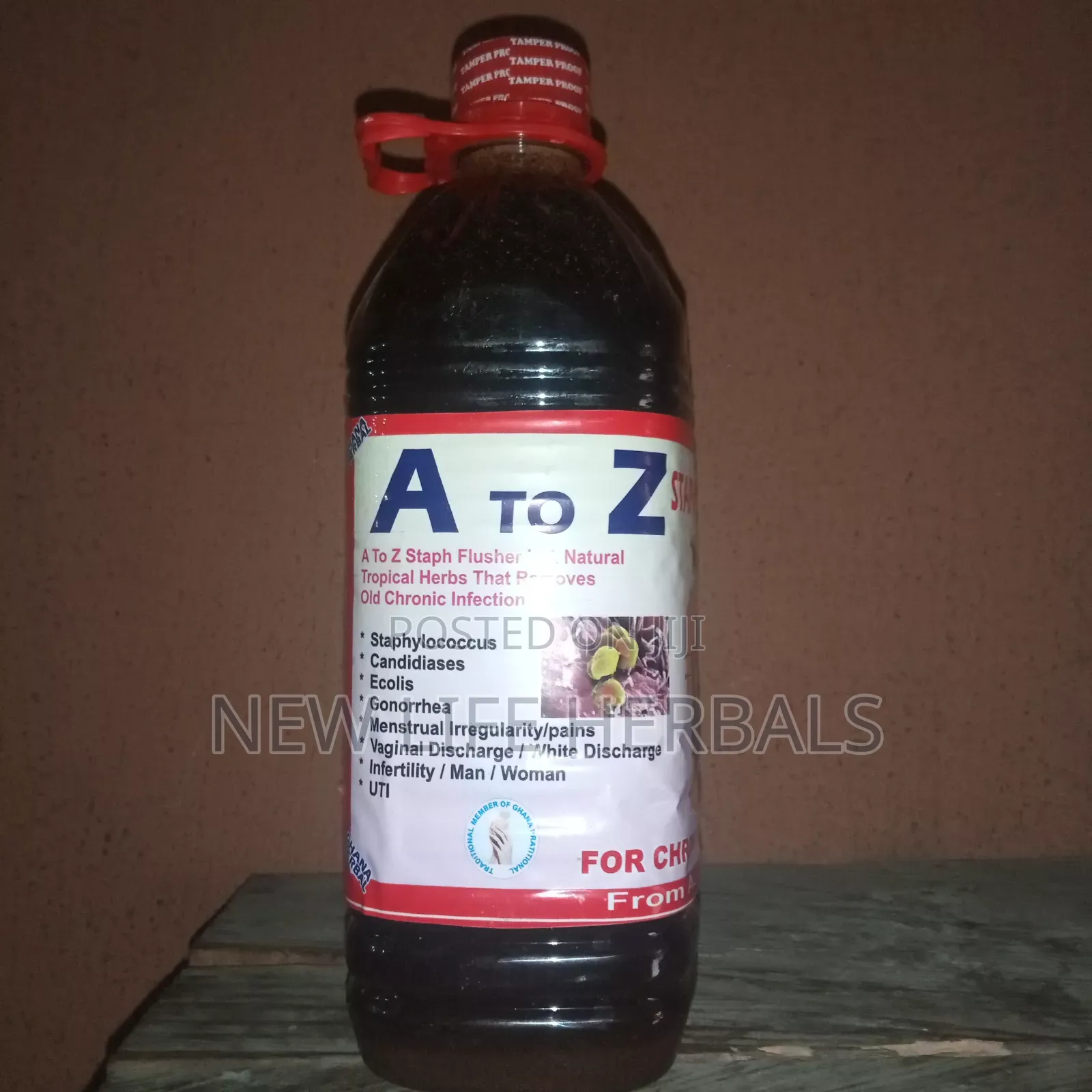 Staphylococcus a to Z Wiper Herbal Liquid Big Bottle