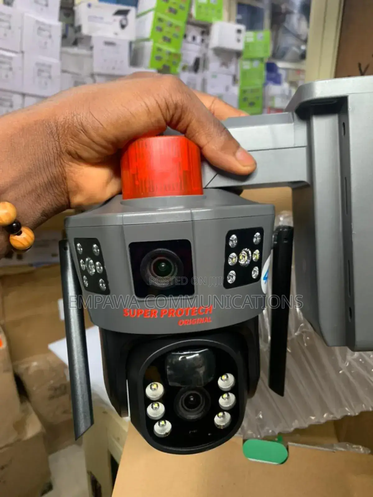 Dual Lens CCTV Camera With 4 Eyes