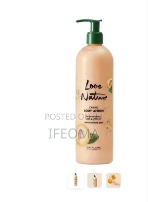 Caring Body Lotion With Organic Oat Apricot