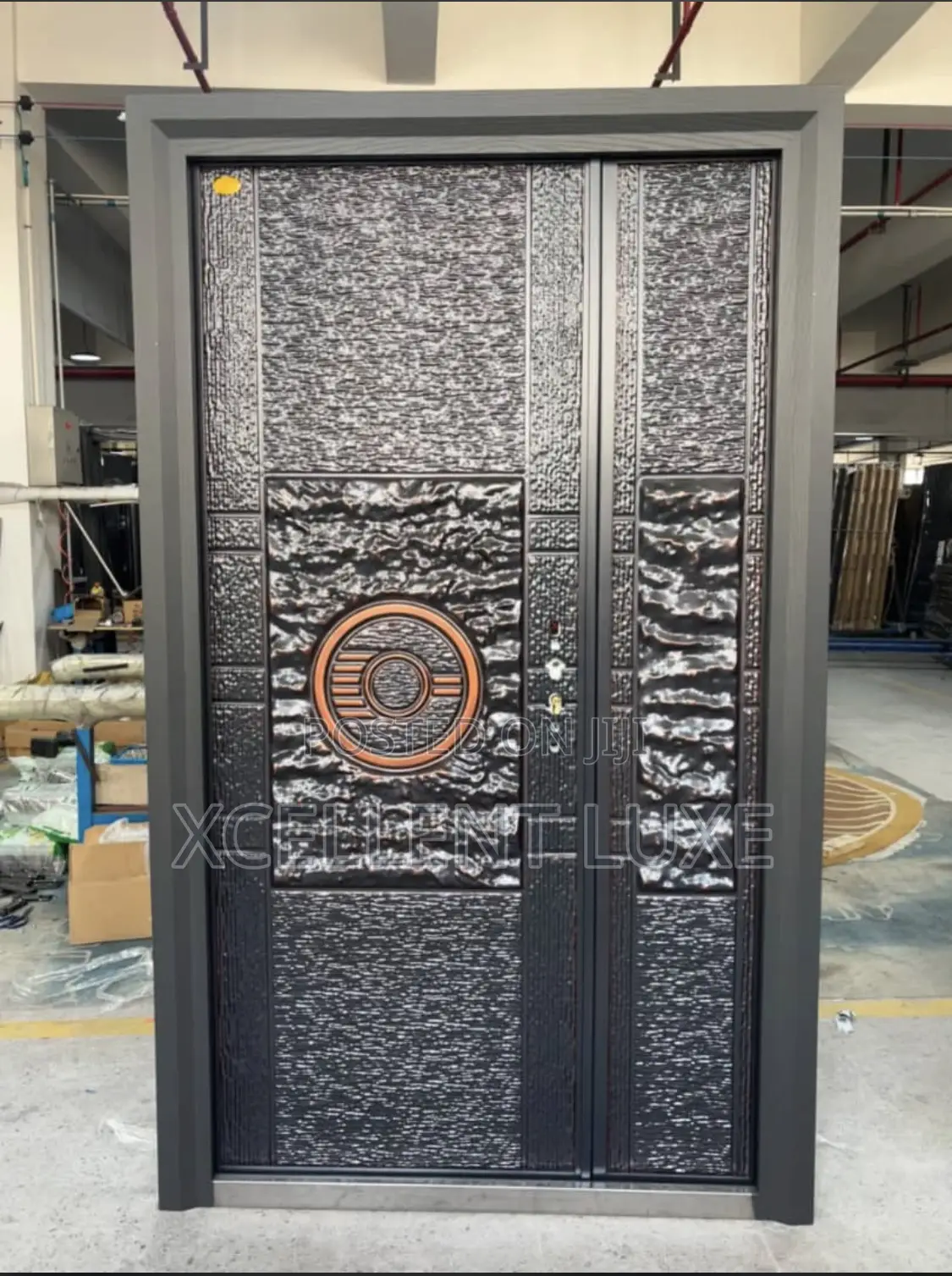 Double Leaf Copper Security Door