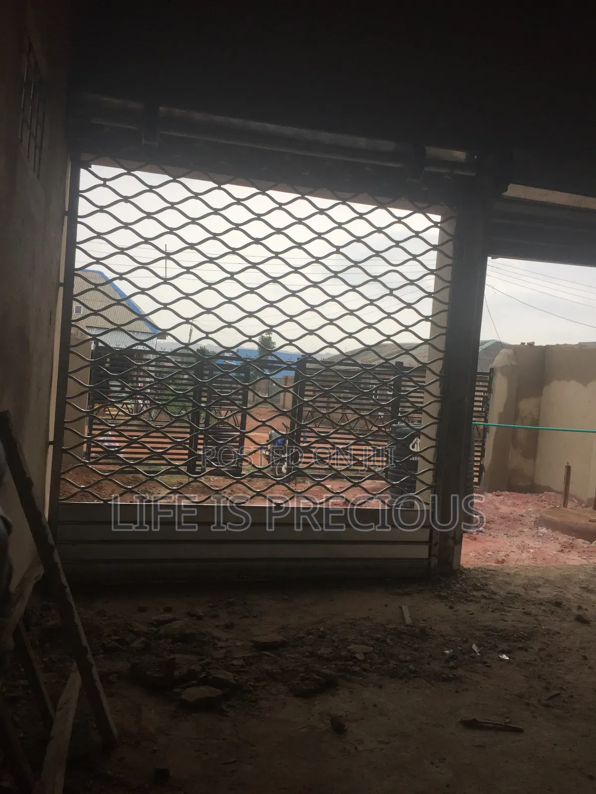 Grill Roller Shutter Door