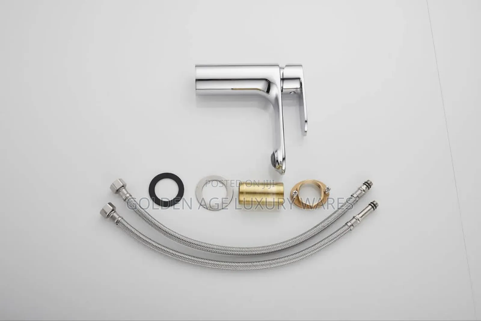Chrome Basin Mixer D12