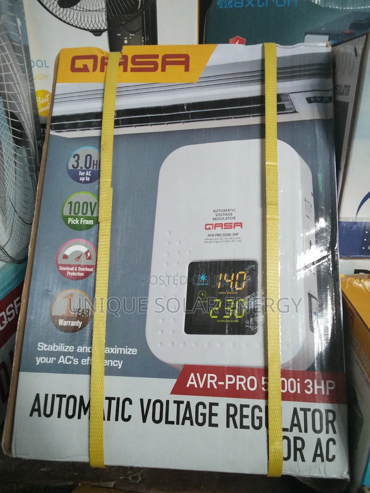 Qasa 3hp Automatical Voltage Regulator