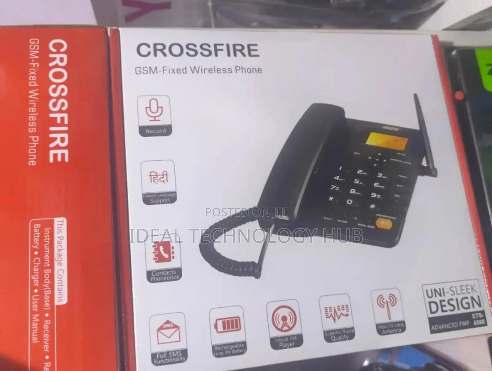 Crossfire Gsm Fixed Wireless Dual Sim Table Phone