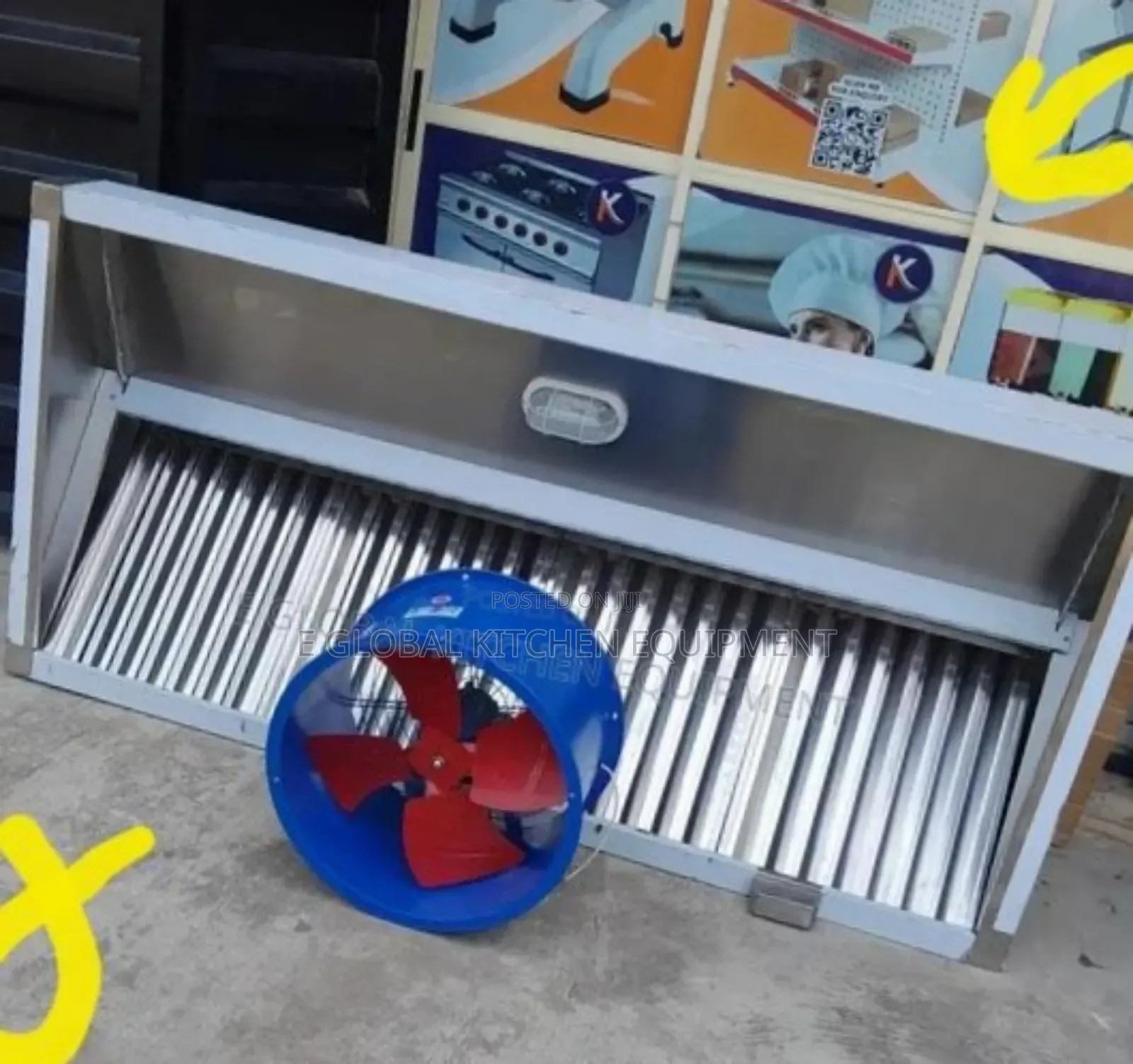 Industrial Kitchen Hood Extractor