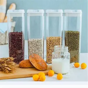 4pcs Set 
Airtight Cereal Container