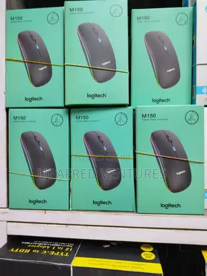 Logitech M150 Silent Wireless Rechargeable Mouse Led Light