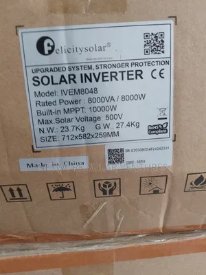 Solar Inverter 8kva/48v