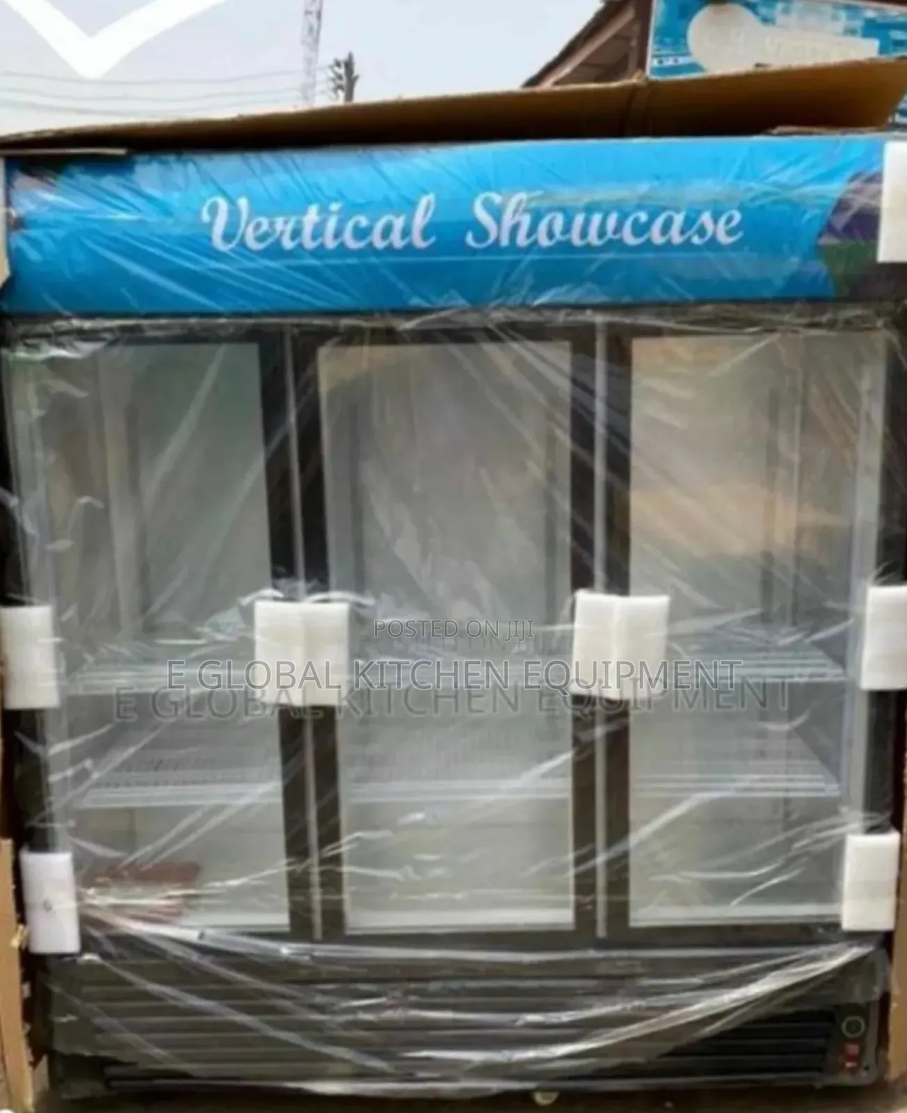 Vertical Displays Chiller Three Doors