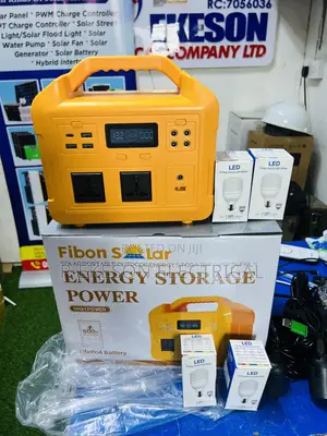 500w Lithium Battery Solar Generator With 100w Panel