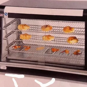 Black Snacks Warmer Display