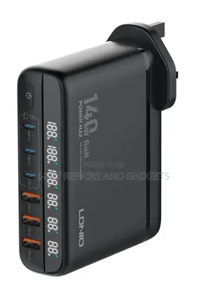 Ldnio A6140c 140w Gan Super Fast Desktop Charger