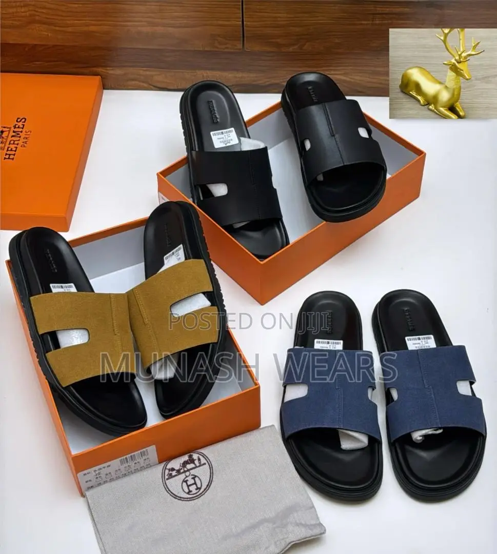 Leather Slipers Collection