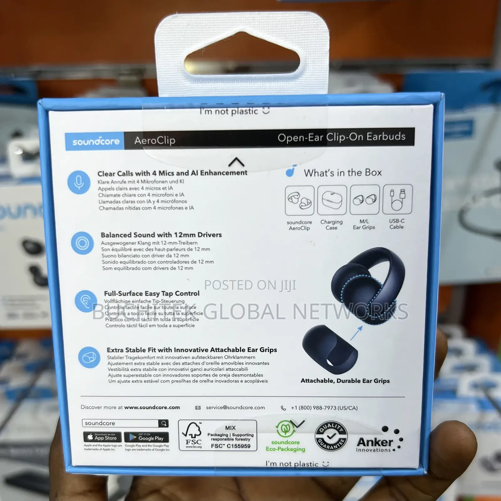 Anker Soundcore Aeroclip Bluetooth