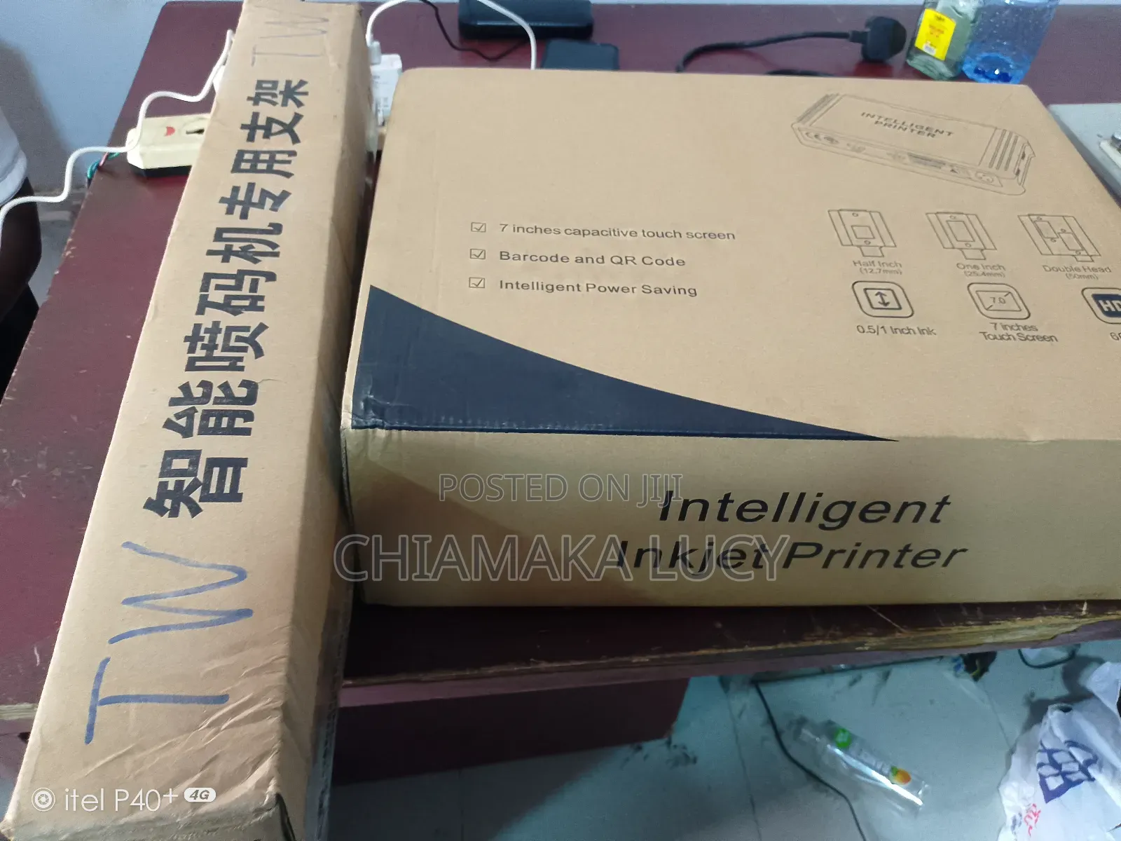 Touch Screen Inkjet Date Coding Machine