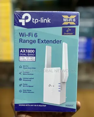 Tp-Link Re605x Ax1800 Wifi 6 Mesh Extender.