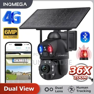 4g Lte Cellular Security Solar Cameras, 20000ma Battery