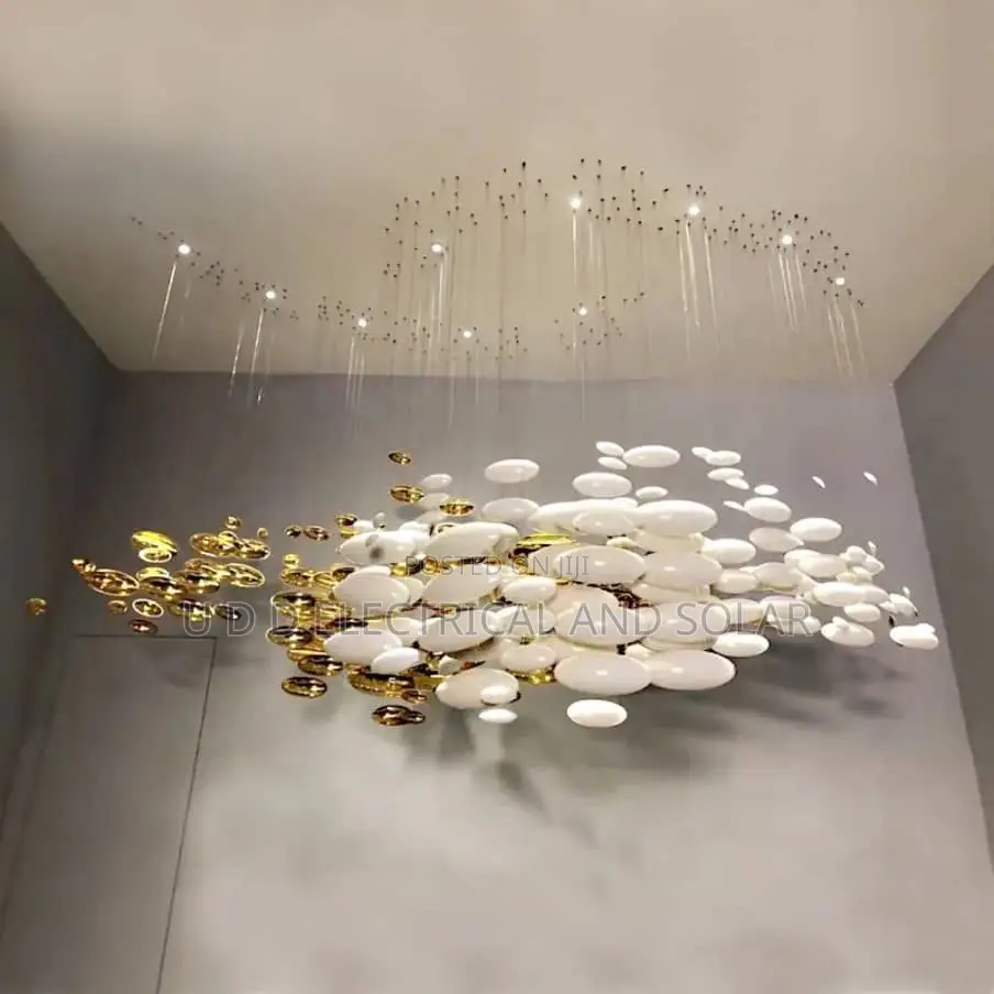 Luxury Modern Dropping Chandeliar 3co Light Dubai Size 24set