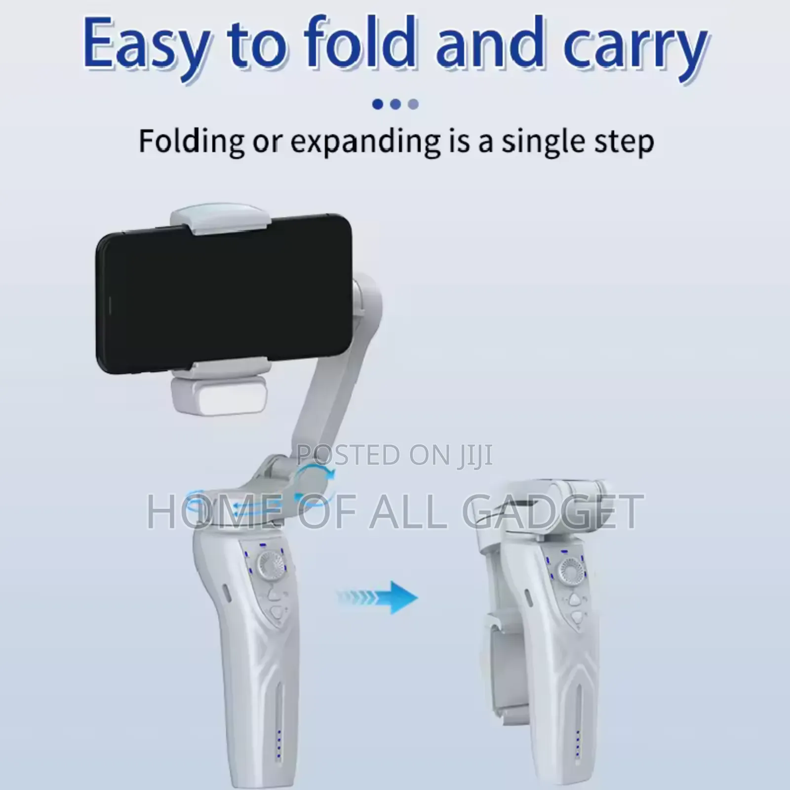 3-Axis Handheld Gimbal Optional Ai Face Smart Tracking