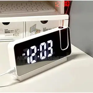 Photo - Led Smart Digital Projection Electronic Alarm Clock