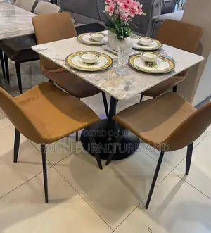 Set of Dining Chairs and Table