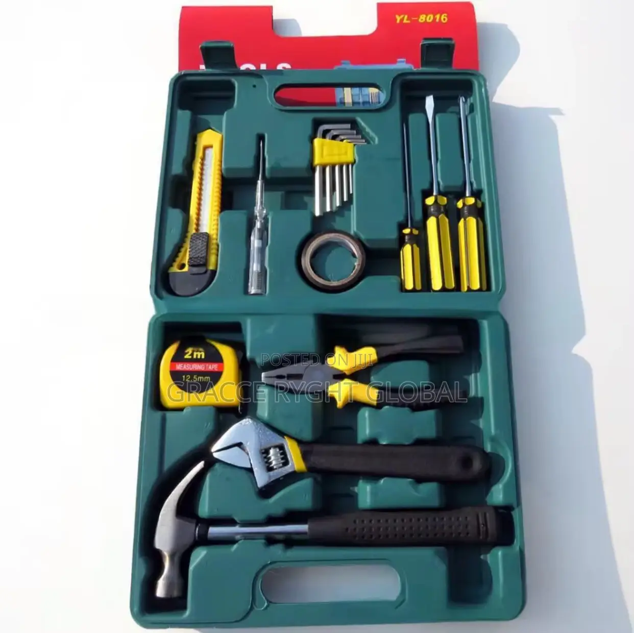 16pcs Diy Repair Toolbox