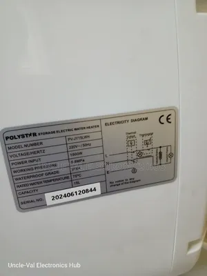Polystar 15l Water Heater
