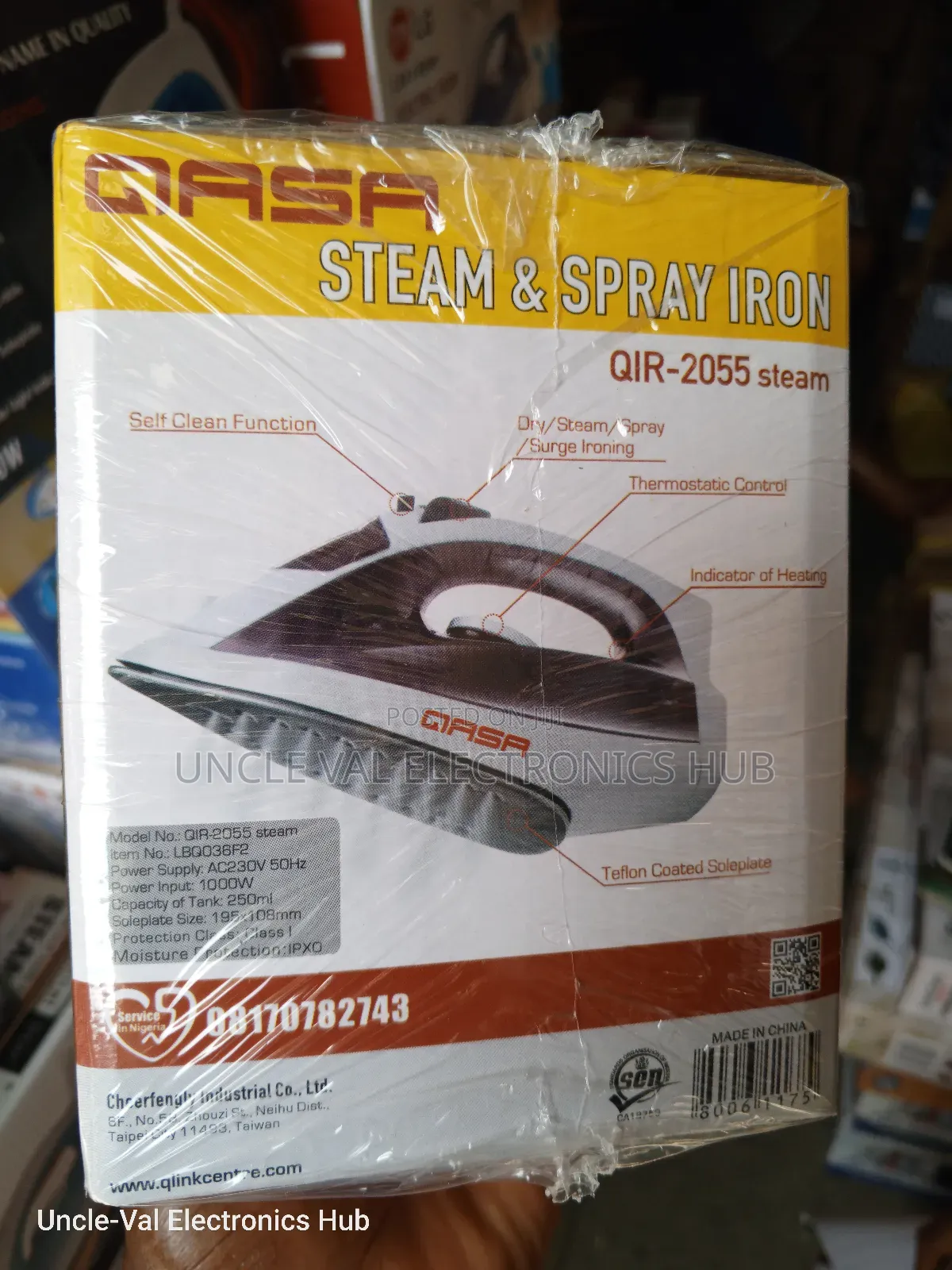 Qasa Steam Spray Iron