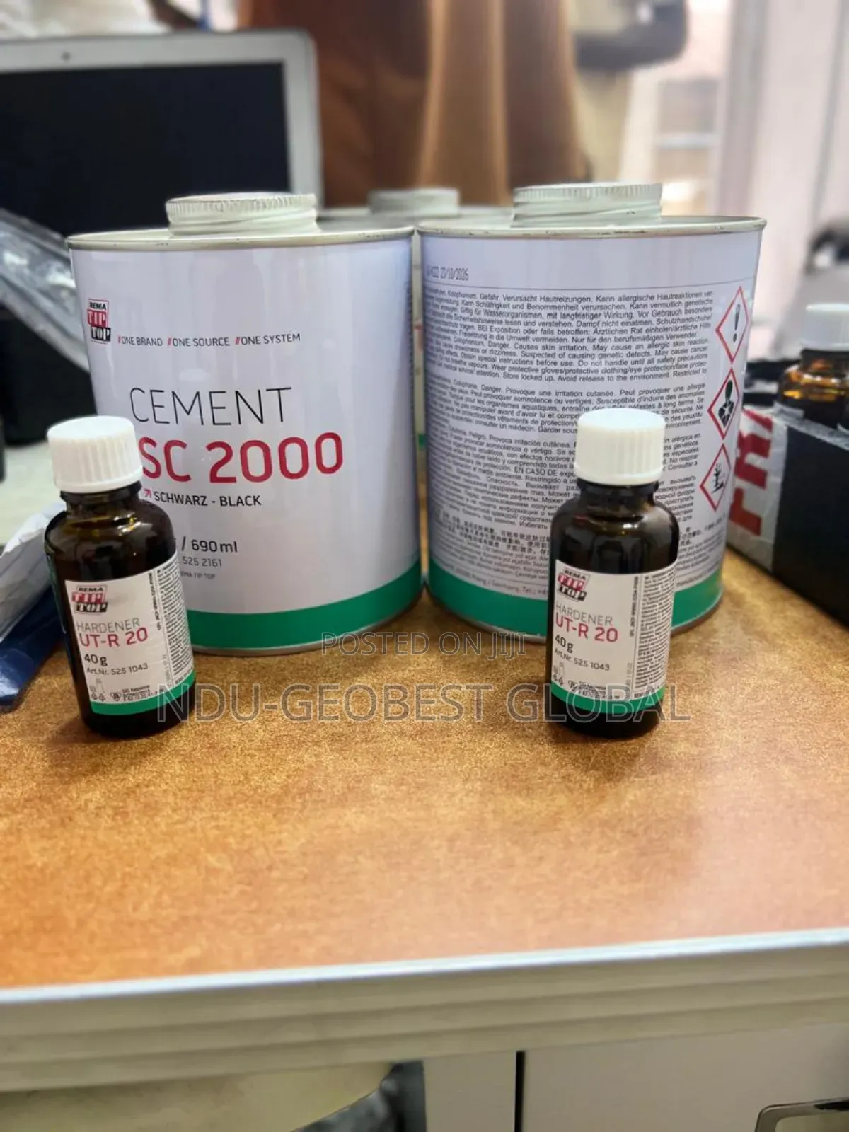 Sc 2000 Cold Vulcanizing Cement Adhesive + Utr20 Hardener