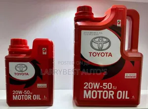 Toyota Motor Oil Sae 20w-50