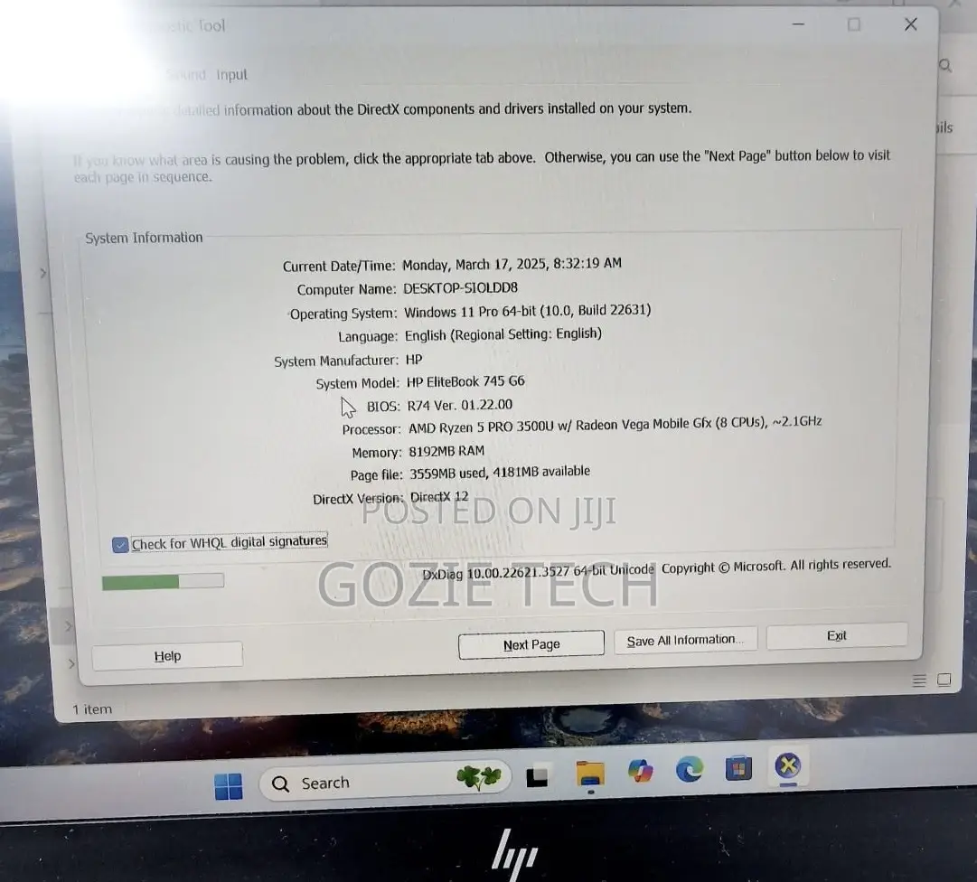Laptop HP EliteBook 745 G6 16GB AMD Ryzen 5 SSD 256GB