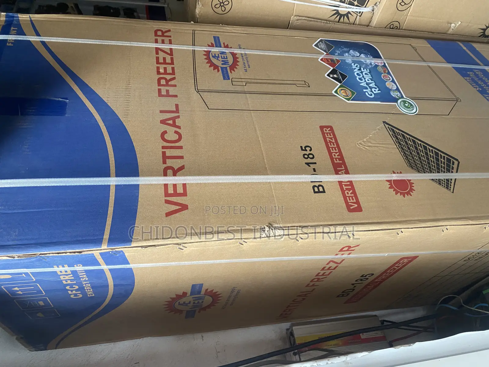 Original Brand New Vertical Freezer Bc185