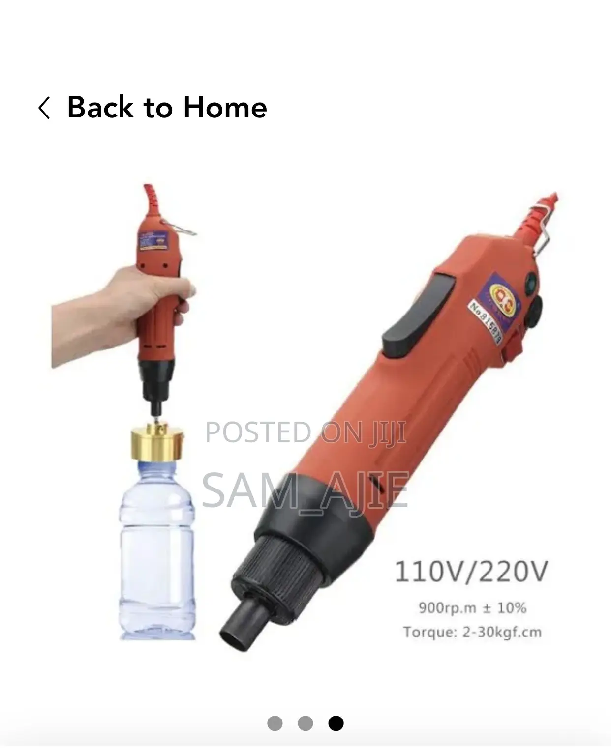 Bottle Cap Sealing Machine
