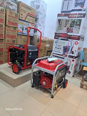 Quality 10kva Maxmech and Firman Petrol Gen 100% Copper Coil
