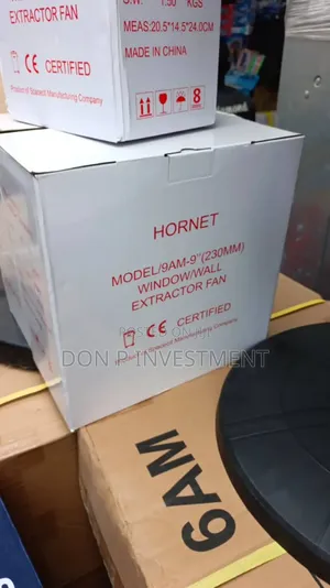 9" Hornet Model Window/Wall Extractor Fan